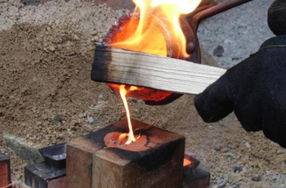 Bronze Casting Demonstration Exarc